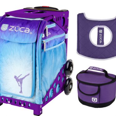 Zuca Sport Bag Hanami with GIFT Lunchbox and Seat Cover Blue Frame 