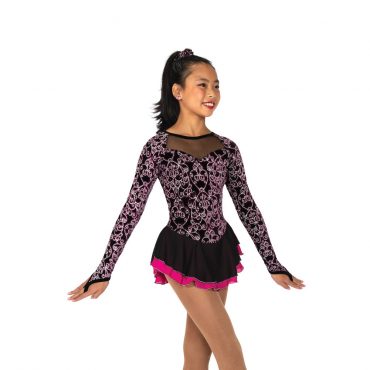 Jerrys Ice Skating Dress Clear Pink 23 Love & Lace 